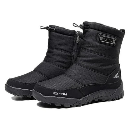 (⏰Begrenzte Zeit Rabatt 50% ) Herren Orthopädische Knöchelstütze Schneestiefel - Wasserdicht, Warm & Leicht Wanderstiefel